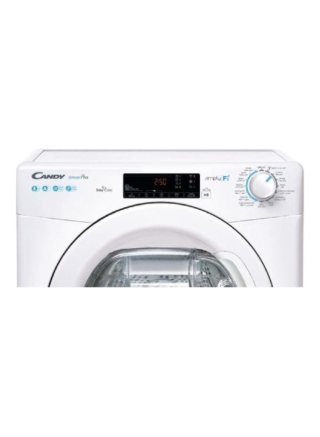 CANDY - Dryers Smart Pro With Heat Pump And Advanced Remote Control CSO H8A2TEZ/1-19 White - Image 1
