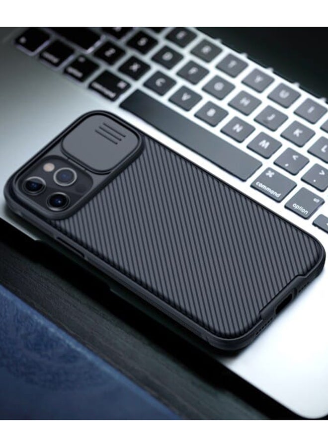 Nillkin - CamShield Case with Slide Camera Cover For Apple iPhone 12 Pro Max Black - Image 1