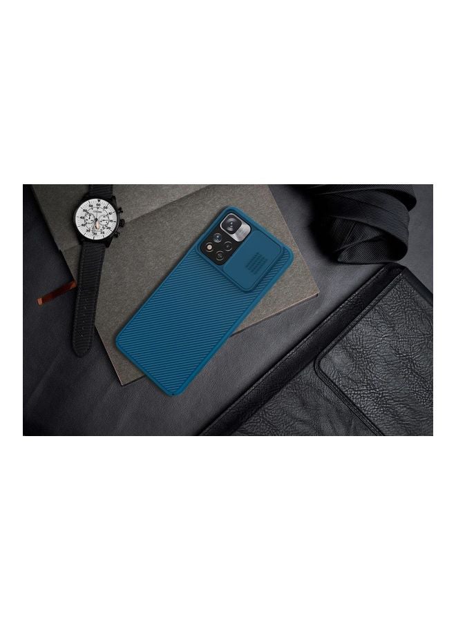 Nillkin CamShield Reliable Protection Case For Xiaomi Redmi Note 11 Pro/11 Pro+ 5G Blue - Image 3