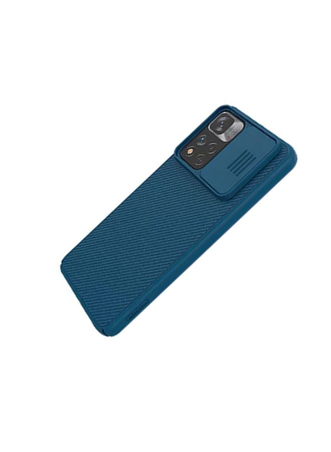 Nillkin CamShield Reliable Protection Case For Xiaomi Redmi Note 11 Pro/11 Pro+ 5G Blue - Image 4