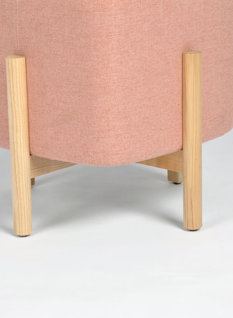 Switch - Post Stool By Switch Natural Pink Natural Pink 48*48*47cm - Image 1