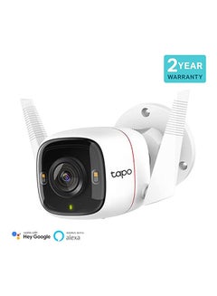 TP-LINK Tapo 2K High Definition Outdoor Security Camera Weatherproof, Colour Night Vision, Works With Alexa And Google Home  - Image 2