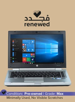 HP Renewed - Elitebook 8470 (2008) Laptop With 14-Inch Display, Intel Core i5 Processor/3rd Gen/4GB RAM/128GB SSD/Intel HD Graphics English Silver  - Image 1