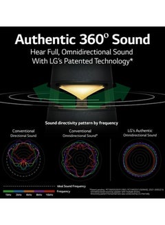 LG XBOOM RP4G Omnidirectional Portable Bluetooth Speaker Black  - Image 5