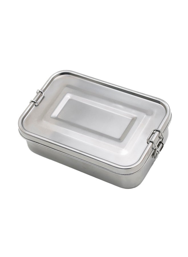 Bamboo Bark 5 Compartment Stainless Steel Lunch Box - Image 1