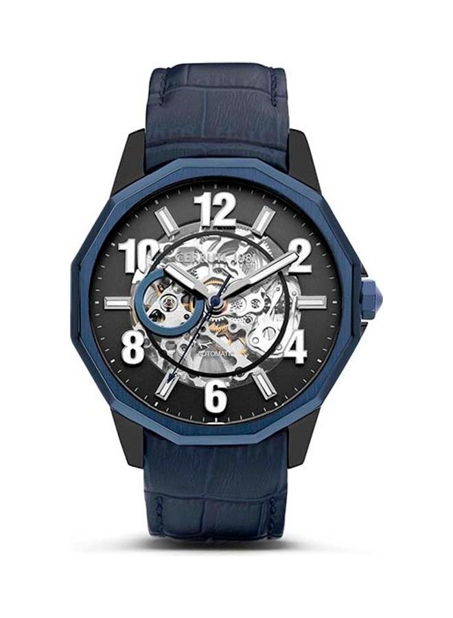 CERRUTI 1881 Men's Molveno Automatic Round Analog Wrist Watch CIWGE2206302 - 53 mm - Blue  - Image 1