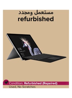 Refurbished - Surface Pro 5 (2017) Laptop With 12.3-Inch Display,Intel Core i7 Processor/7th Gen/16GB RAM/512GB SSD/Intel HD Graphics English Silver English Silver