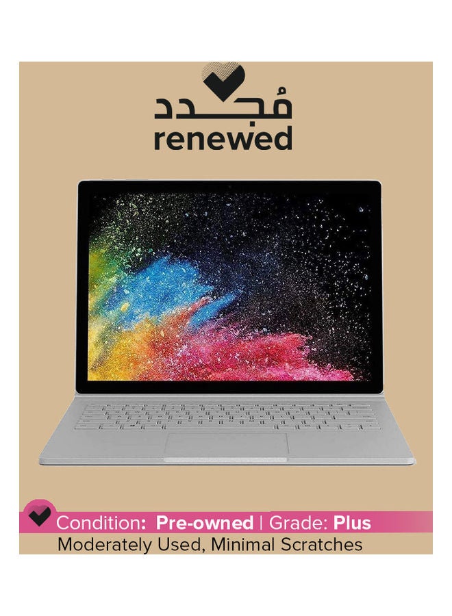 Microsoft Renewed - Surface Book 1 (2015) Laptop With 13.5-Inch Display, Intel Core i5 Processor/6th Gen/8GB RAM/256GB SSD/Intel HD Graphics English Silver - Image 1