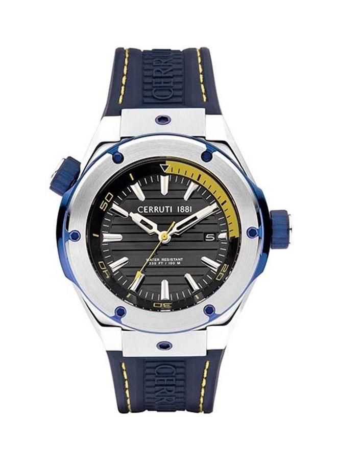 CERRUTI 1881 Men's Ruscello Three Hands Round Analog Wrist Watch CIWGN2207501 - 45mm - Blue  - Image 1