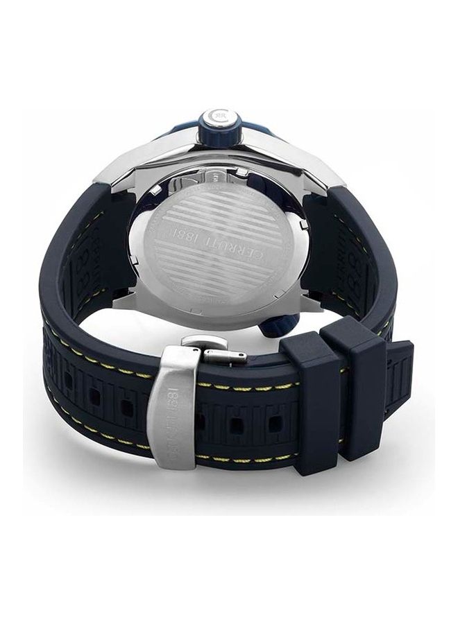 CERRUTI 1881 Men's Ruscello Three Hands Round Analog Wrist Watch CIWGN2207501 - 45mm - Blue  - Image 3