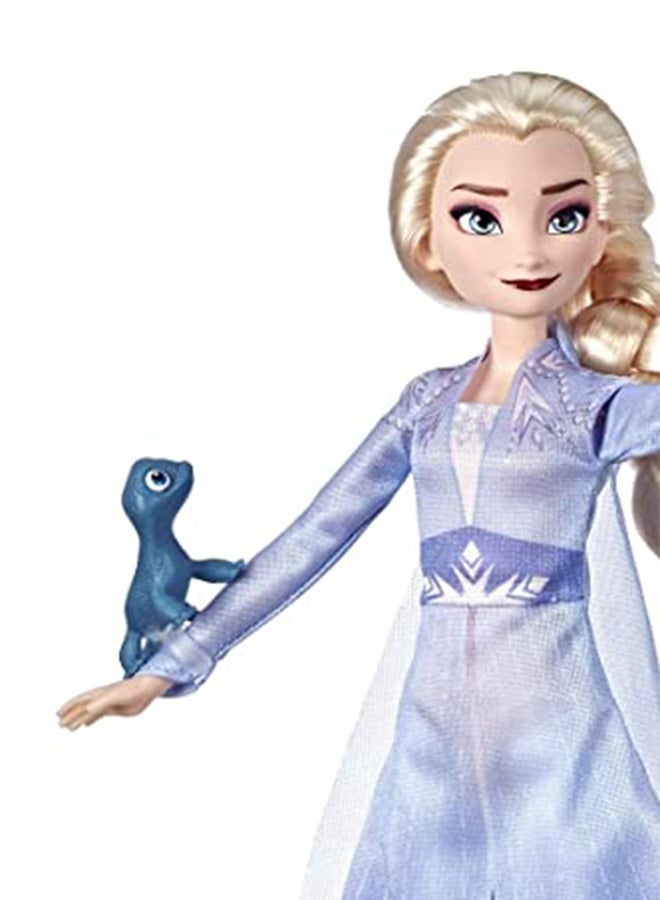 ديزني - أزياء شخصية إلسا من فيلم فروزن 2  - 2 قطعة 6.4x20.3x35.6سم - Image 1