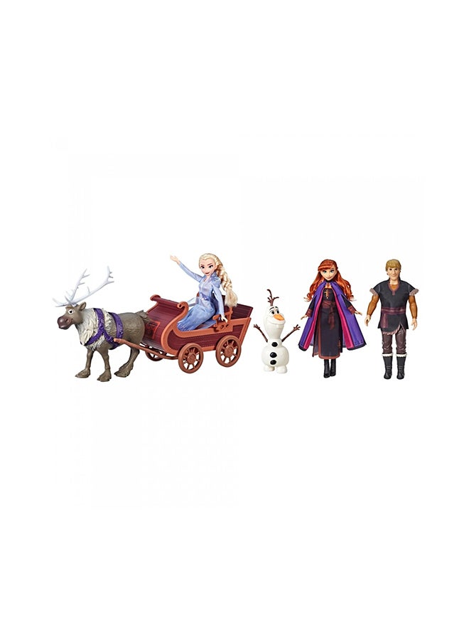 Disney - 5-Piece Frozen 2 Character Set 14x76.2x32.4cm - Image 1