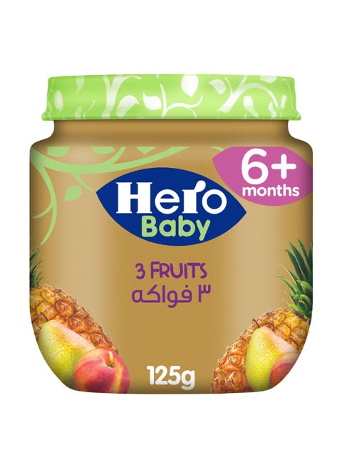 3 Fruits Jar 125grams