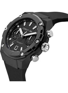CERRUTI 1881 Men's Lucardo Round Chronograph Wrist Watch CIWGO2206105 - 56mm - Black  - Image 2