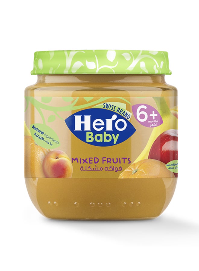 Hero Baby Mixed Fruits Jar 125grams  - Image 2