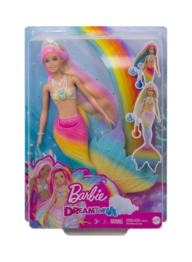 Barbie Dreamtopia Color Change Mermaid-Blonde - Image 1