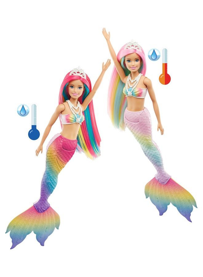 Barbie Dreamtopia Color Change Mermaid-Blonde - Image 3