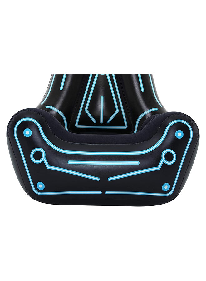 Bestway the Mainframe Armchair 1.12m X 99cm X 1.25m 26-75077 Black/Blue 112x125x99centimeter  - Image 3