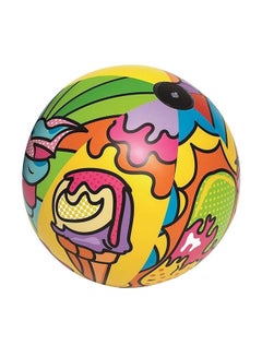 Bestway Inflatable Beach Ball With Pop Art Design Toys 91cm  - Image 1