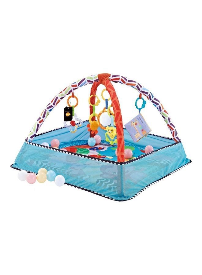 Kidle Multi-function Baby Fitness Frame Crawling Game Blanket Puzzle Play Mat 80x80x55cm  - Image 1