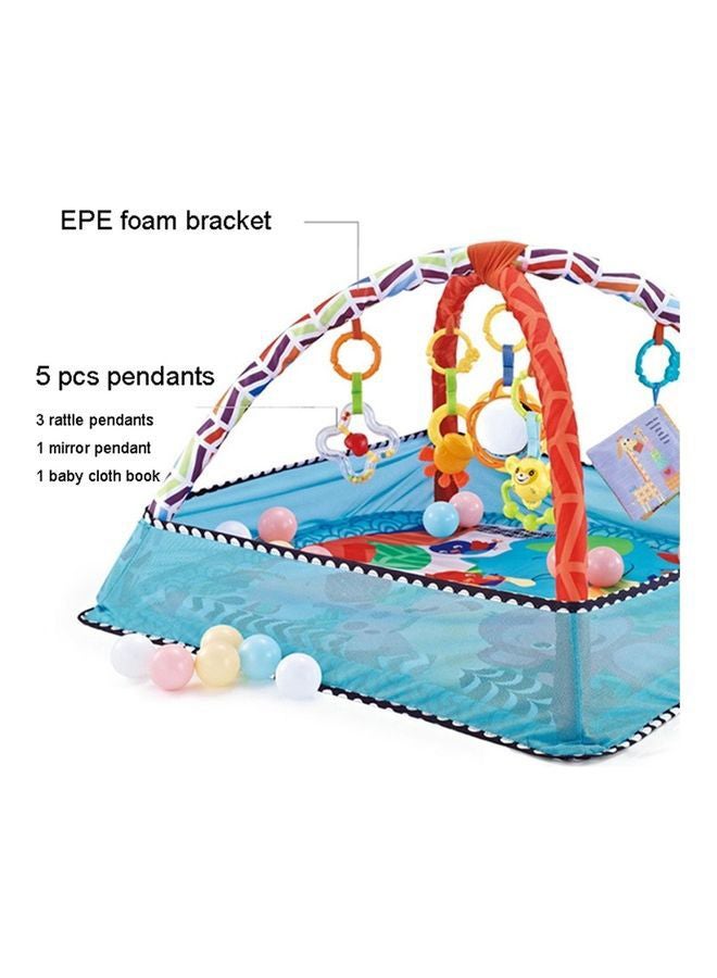 Kidle Multi-function Baby Fitness Frame Crawling Game Blanket Puzzle Play Mat 80x80x55cm  - Image 3