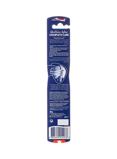 Aquafresh Complete Care Toothbrush Medium Blue/White  - Image 2