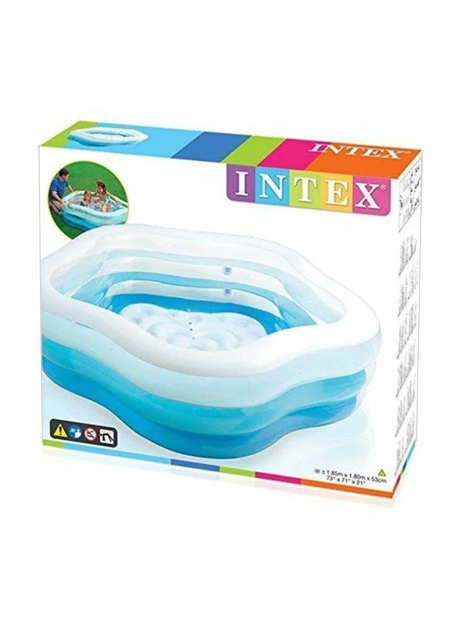 INTEX Wetset Summer Colors Swim Centre Pool Assorted 73x71x21inch