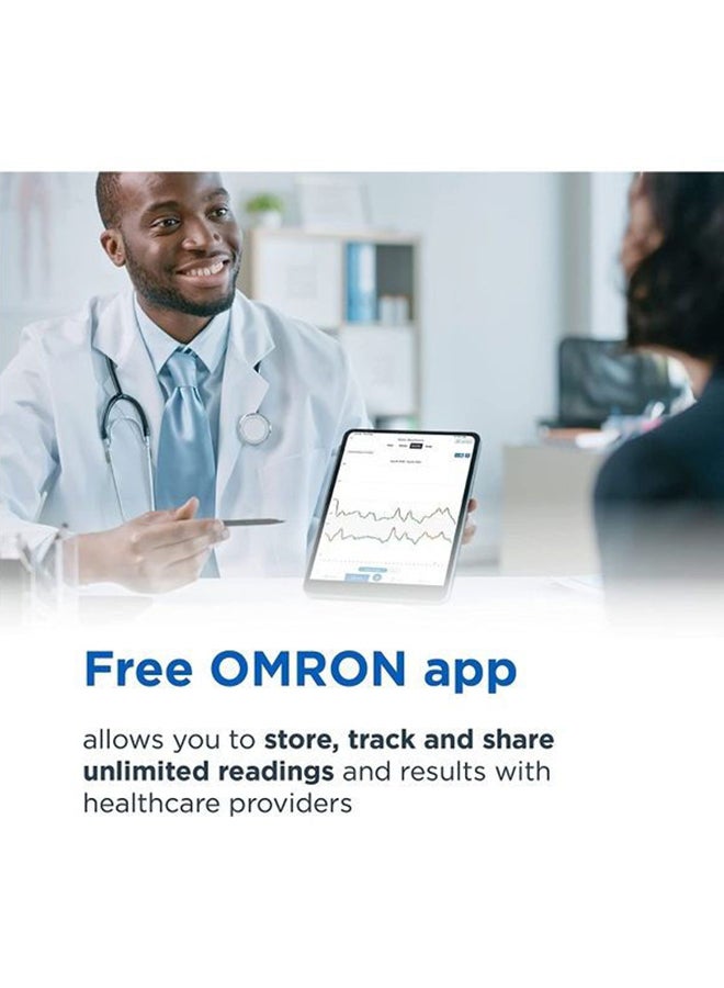 Omron - Upper Arm Blood Pressure Monitor With Bluetooth Smart App And Advanced Accuracy - Image 1