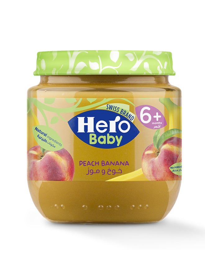 Peach Banana Jar 125grams