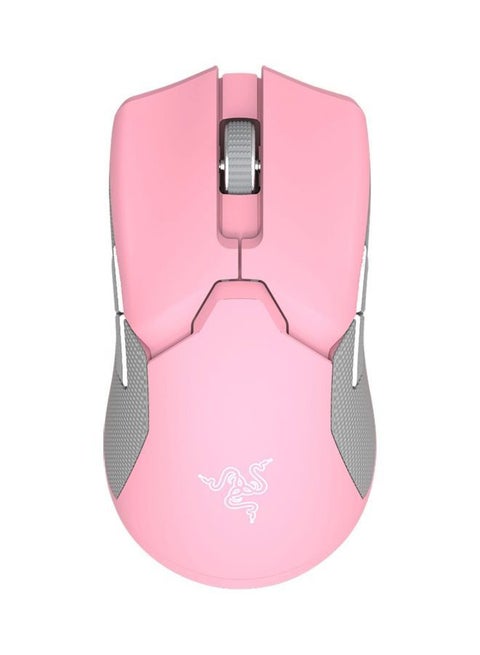 Viper Ultimate Wireless HyperSpeed Gaming Mouse with RGB Charging Dock - 20K DPI Optical Sensor, 8 Programmable Buttons,70 Hr Battery - Quartz Pink