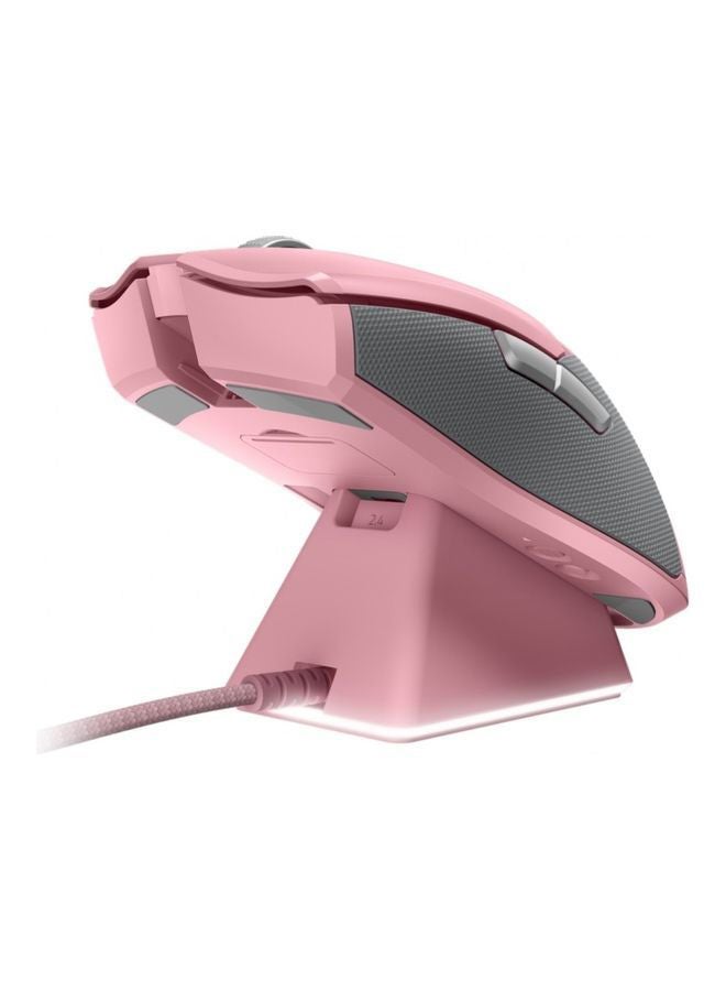 RAZER - Viper Ultimate Wireless HyperSpeed Gaming Mouse with RGB Charging Dock - 20K DPI Optical Sensor, 8 Programmable Buttons,70 Hr Battery - Quartz Pink - Image 1