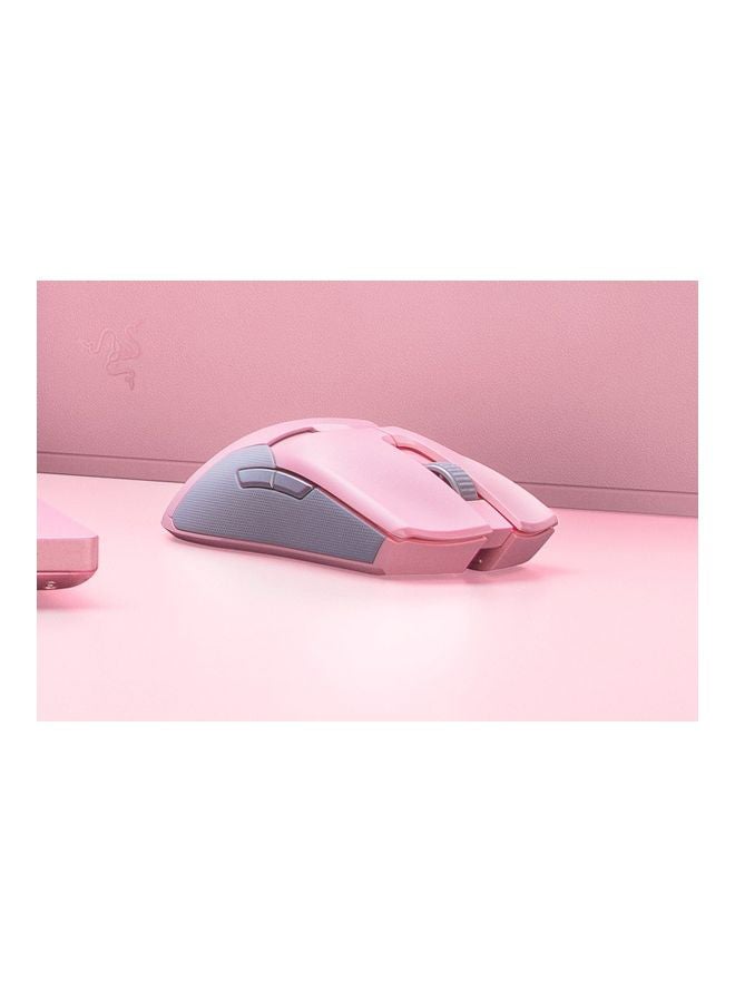 RAZER - Viper Ultimate Wireless HyperSpeed Gaming Mouse with RGB Charging Dock - 20K DPI Optical Sensor, 8 Programmable Buttons,70 Hr Battery - Quartz Pink - Image 1