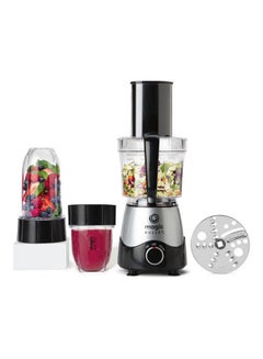 Mini Food Processor & Personal Blender Set, 10 Pieces 830.0 ml 400.0 W MB4-KS10 Silver/Black