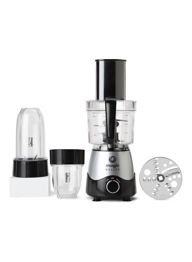 Magic Bullet - Mini Food Processor & Personal Blender Set, 10 Pieces 830.0 ml 400.0 W MB4-KS10 Silver/Black - Image 1