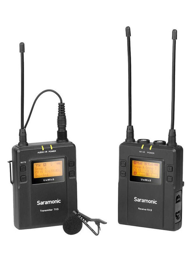 Saramonic Uhf Wireless Microphone Kit UwMic9 kit1 Black  - Image 1