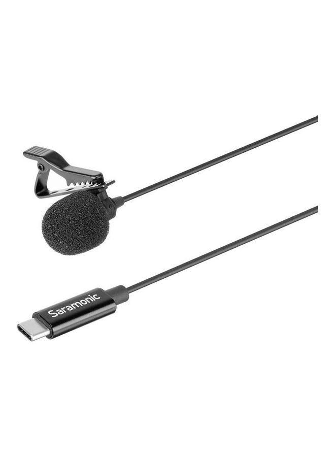 سارامونيك - ميكروفون عنقي متعدد الاتجاهات مع موصل USB Type-C لأجهزة أندرويد LavMicro U3B أسود - Image 1