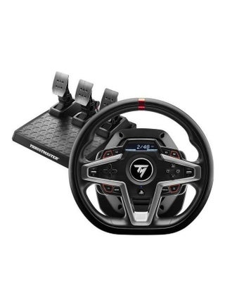 T248 Racing Wheel And Magnetic Pedals, Hybrid Drive, Magnetic Paddle Shifters, Dynamic Force Feedback, Screen With Racing Information (PS5, PS4, PC) - v1660832178/N51900871A_1