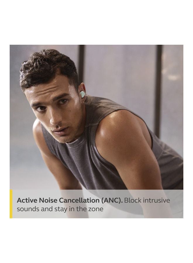 Elite 4 Active In-Ear Bluetooth Earbuds - True Wireless Ear Buds with Secure Active Fit, 4 built-in Microphones, Active Noise Cancellation and Adjustable HearThrough Technology Light Mint