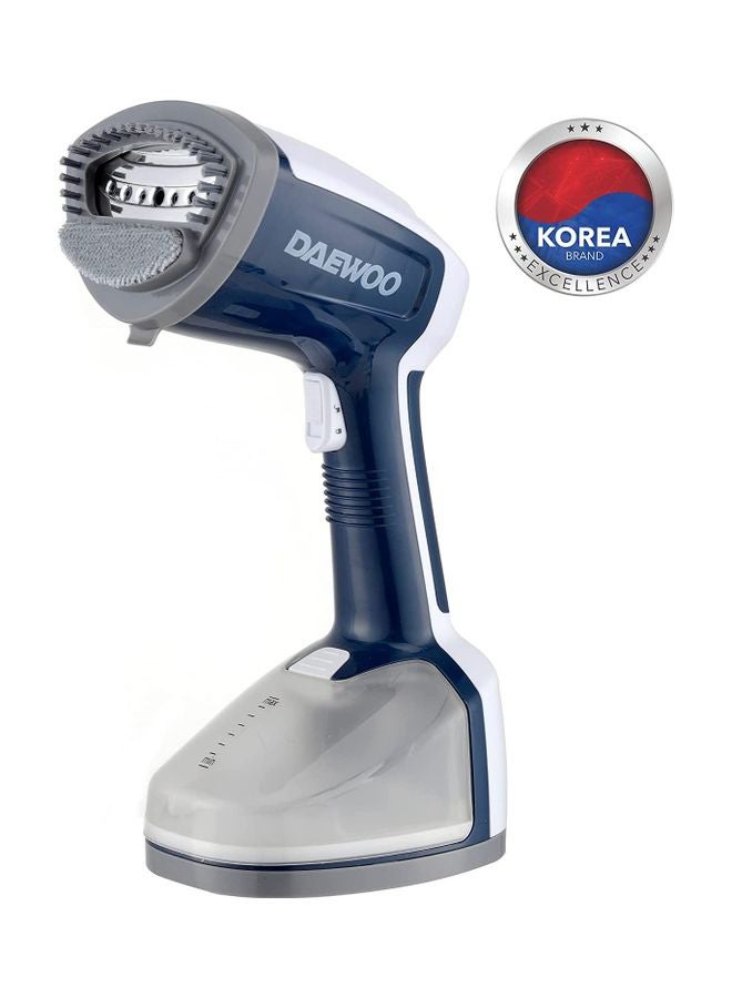 DAEWOO - Handheld Portable Garment Steamer with Cloth & Lint Brush, Korean Technology 350.0 ml 1200.0 W DGS8380B Blue - Image 1