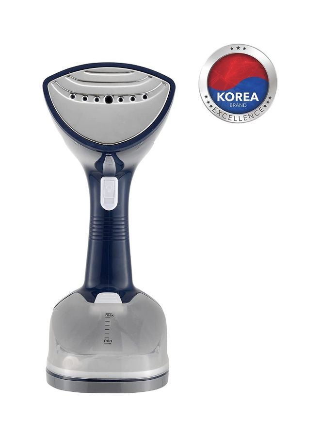 DAEWOO - Handheld Portable Garment Steamer with Cloth & Lint Brush, Korean Technology 350.0 ml 1200.0 W DGS8380B Blue - Image 1
