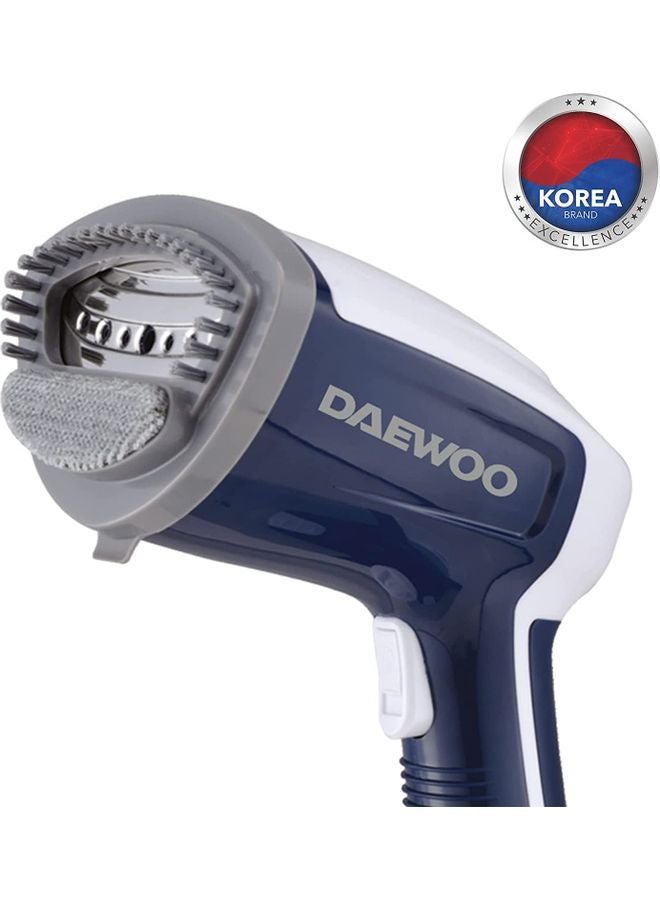 DAEWOO - Handheld Portable Garment Steamer with Cloth & Lint Brush, Korean Technology 350.0 ml 1200.0 W DGS8380B Blue - Image 1