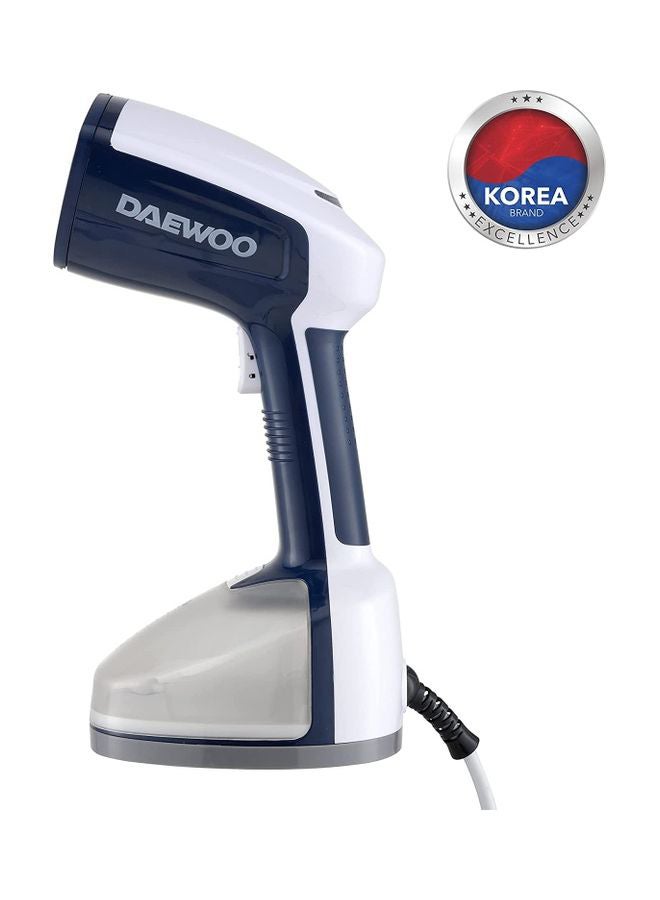 DAEWOO - Handheld Portable Garment Steamer with Cloth & Lint Brush, Korean Technology 350.0 ml 1200.0 W DGS8380B Blue - Image 1