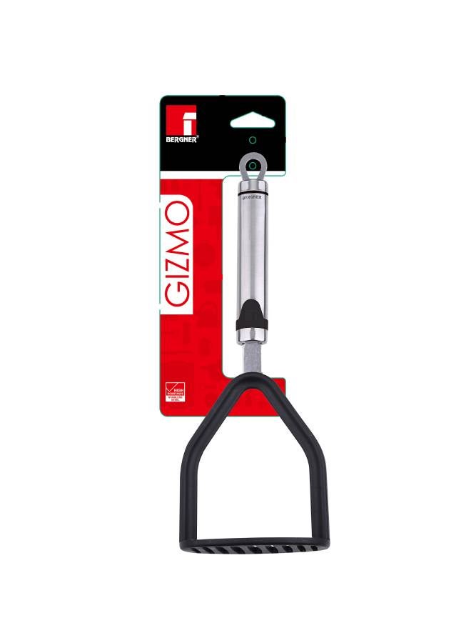 BERGNER - Gizmo Potato Masher Black/Silver 28.5cm - Image 1