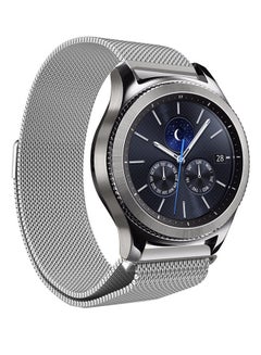 Generic Replacement Band With Magnet Lock For Samsung Gear S3 Frontier/Classic Silver  - Image 4