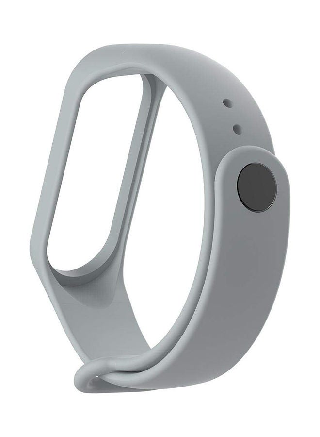 Generic - Replacement Strap For Xiaomi Mi Band 3 Grey - Image 1