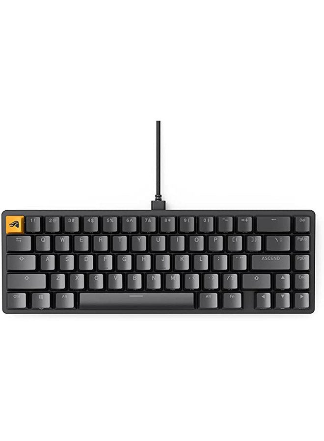 Glorious - Glorious Gaming Keyboard - GMMK 2 - TKL Hot Swappable Mechanical Keyboard, Red Switches, Wired, TKL Gaming Keyboard, Compact Keyboard - 65% Percent Keyboard - Black RGB Keyboard - Image 1