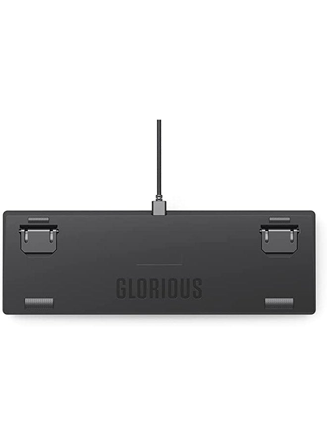 Glorious - Glorious Gaming Keyboard - GMMK 2 - TKL Hot Swappable Mechanical Keyboard, Red Switches, Wired, TKL Gaming Keyboard, Compact Keyboard - 65% Percent Keyboard - Black RGB Keyboard - Image 1