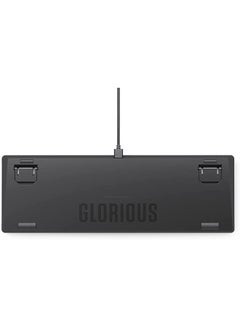 جلوريوس لوحة مفاتيح الألعاب Glorious - GMMK 2 - لوحة مفاتيح ميكانيكية قابلة للتبديل السريع TKL، مفاتيح حمراء، سلكية، لوحة مفاتيح ألعاب TKL، لوحة مفاتيح مدمجة - لوحة مفاتيح كاملة الحجم - لوحة مفاتيح RGB سوداء  - Image 3