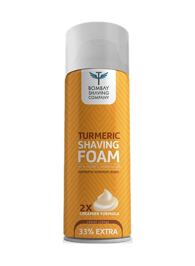BOMBAY SHAVING COMPANY - Turmeric Shaving Foam 264grams - Image 1