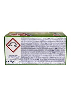 Wc Net Toilet Blocks Intense Lime Fresh 4 Pieces 34grams  - Image 2